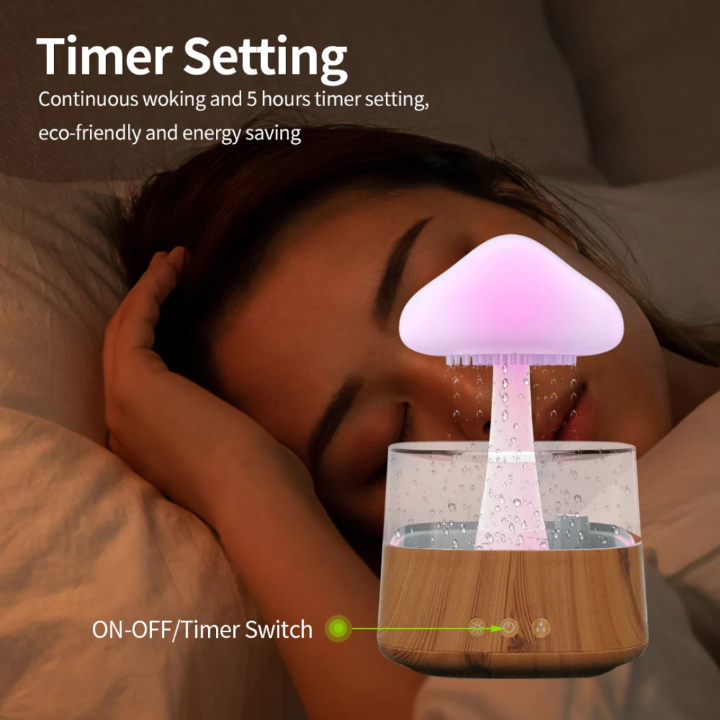 450ml Rain Cloud Aroma Diffuser & Humidifier