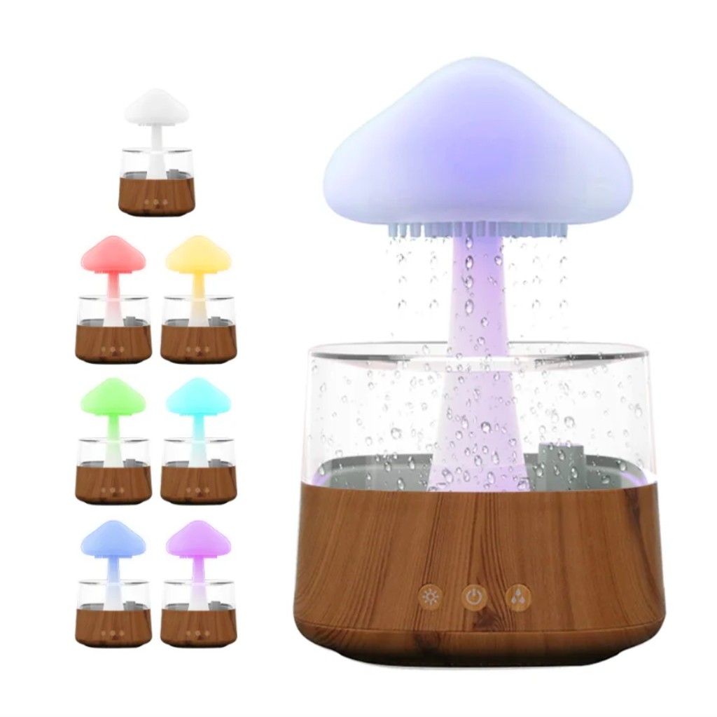 450ml Rain Cloud Aroma Diffuser & Humidifier